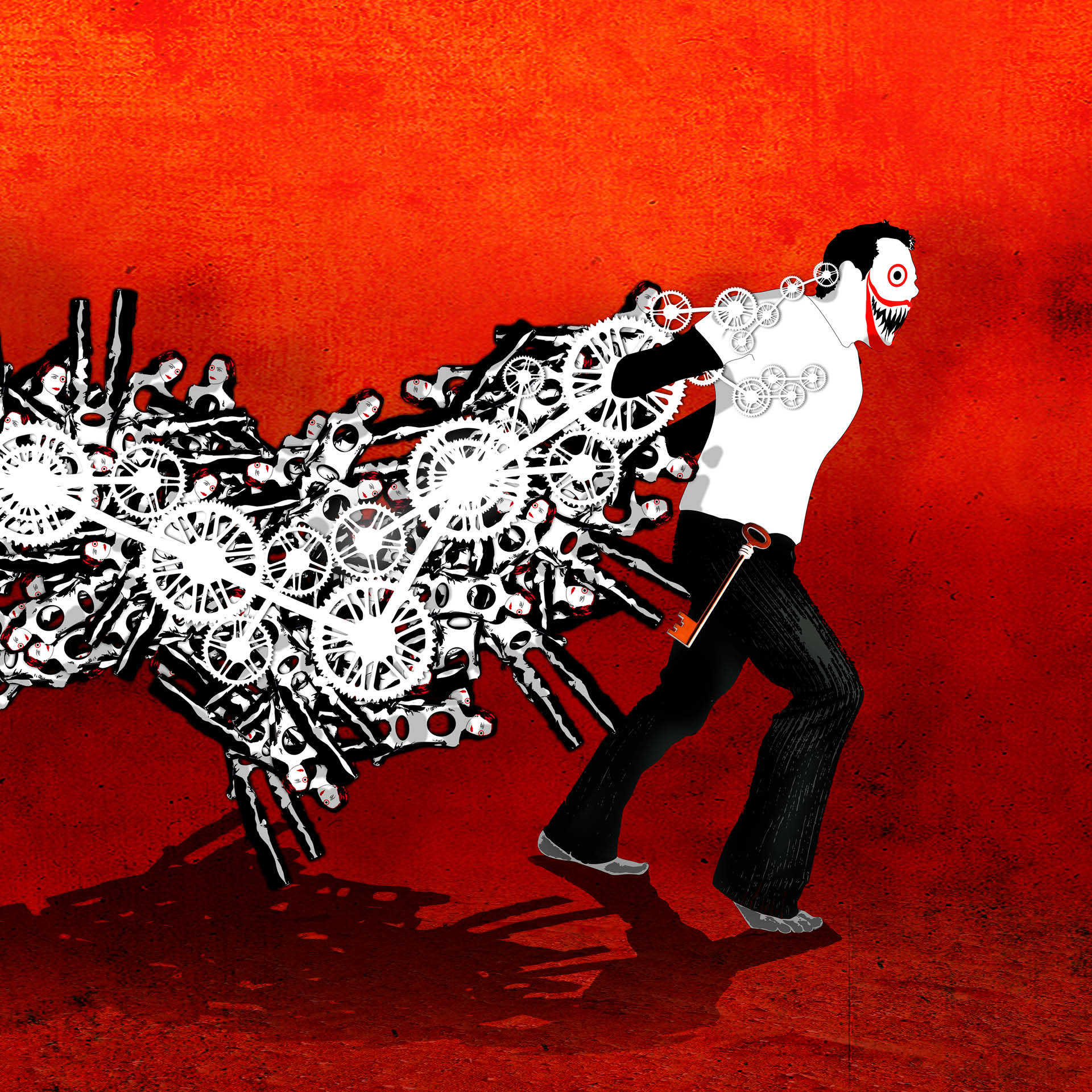 Mixed Media / Digital Artwork, 'Inevitable Perception', 2008, by WOL75 M Red Collection 5790 EUR GALLERY WOL75 | Online Contemporary Art Gallery